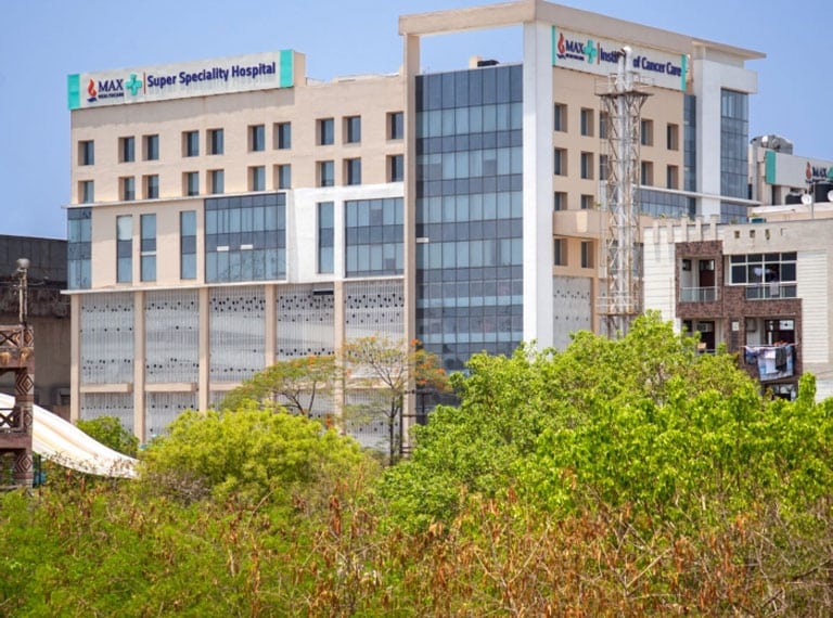 Max Hospital Exterior